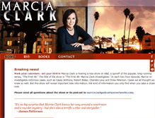 Tablet Screenshot of marciaclarkbooks.com